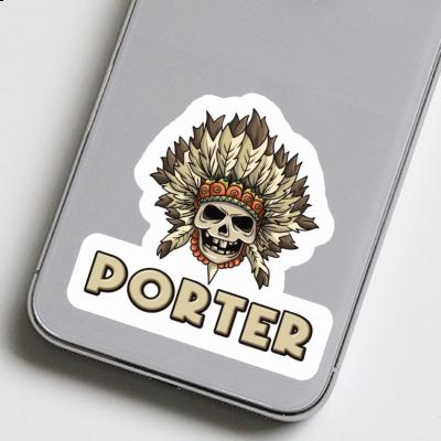 Kids Skull Sticker Porter Image