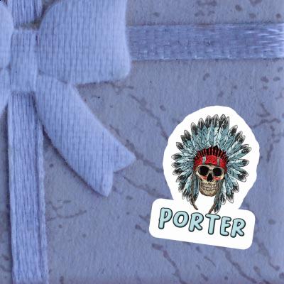 Porter Sticker Indian Image