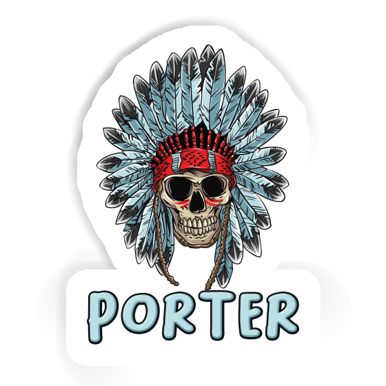 Porter Sticker Indian Laptop Image