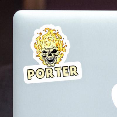 Sticker Firehead Porter Image