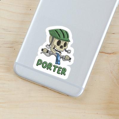 Porter Sticker Bicycle Rider Notebook Image