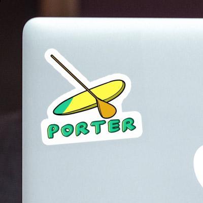 Sticker Porter Stand Up Paddle Laptop Image