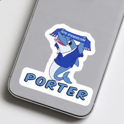 Sticker Delfin Porter Notebook Image