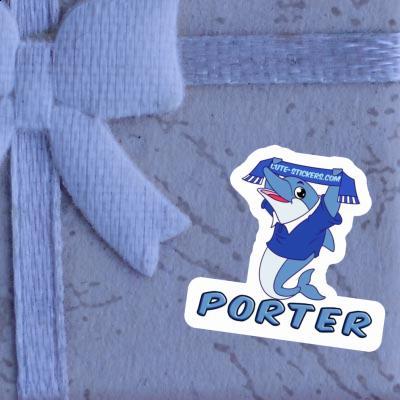 Sticker Delfin Porter Image