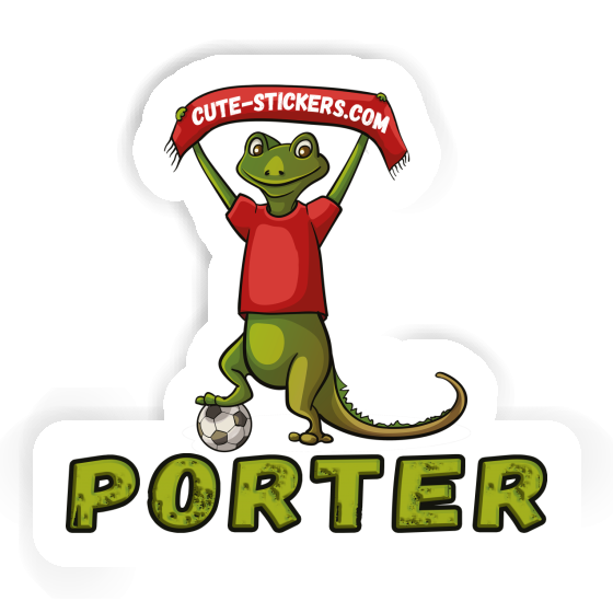Porter Sticker Lizard Notebook Image