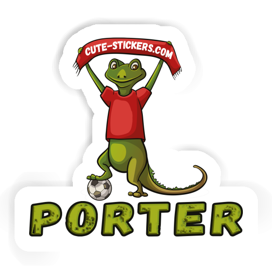 Porter Sticker Lizard Laptop Image