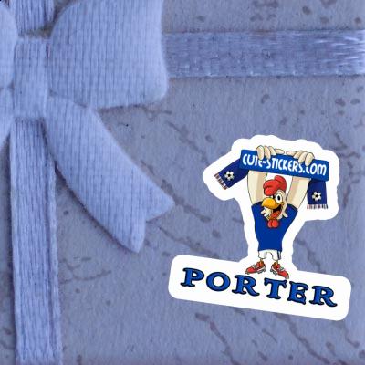Sticker Porter Hahn Gift package Image