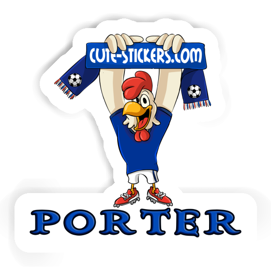 Porter Autocollant Coq Gift package Image