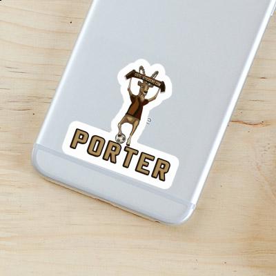 Sticker Porter Capricorn Gift package Image