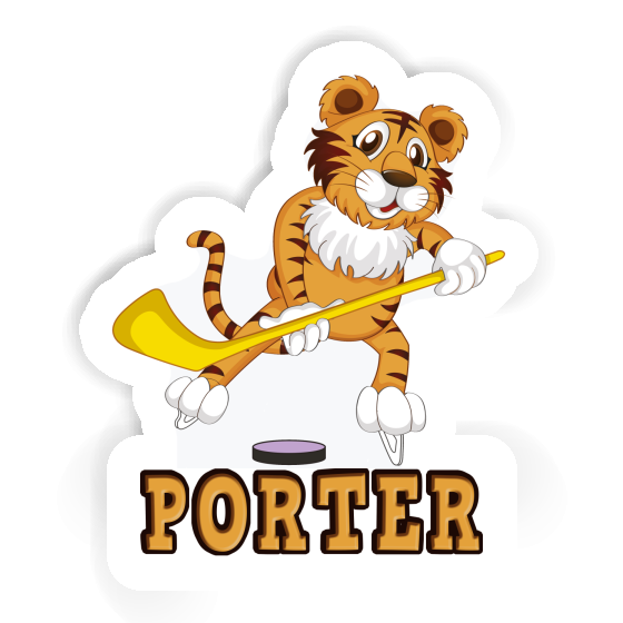 Tiger Sticker Porter Notebook Image