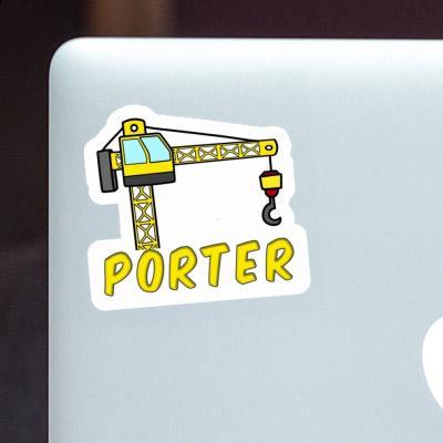 Tower Crane Sticker Porter Gift package Image