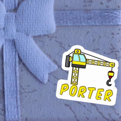 Autocollant Grue à tour Porter Gift package Image