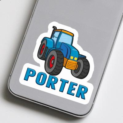 Tracteur Autocollant Porter Image