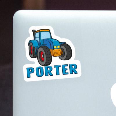 Sticker Porter Tractor Notebook Image