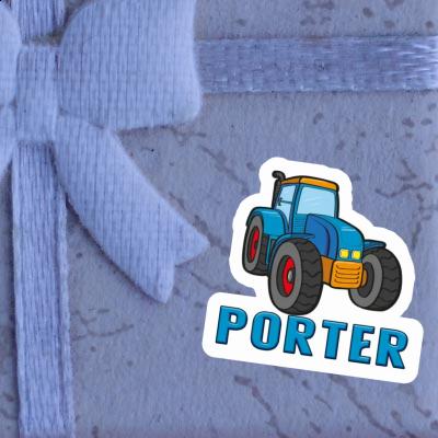 Porter Sticker Tractor Notebook Image