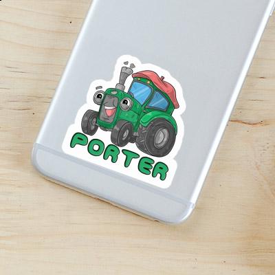 Traktor Aufkleber Porter Notebook Image