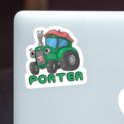 Sticker Porter Tractor Gift package Image