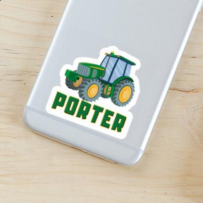 Sticker Porter Tractor Notebook Image