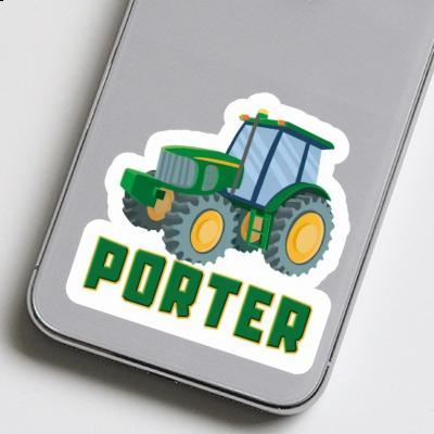 Sticker Porter Tractor Gift package Image