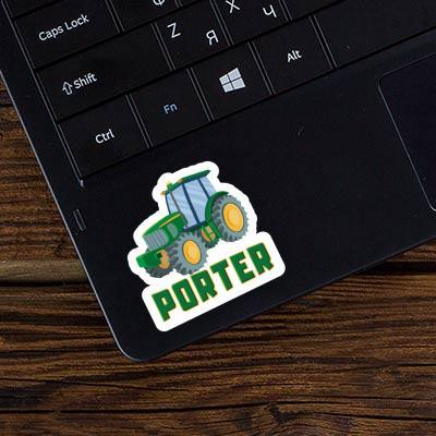 Sticker Porter Tractor Gift package Image
