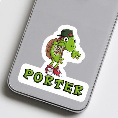 Autocollant Tortue Porter Gift package Image