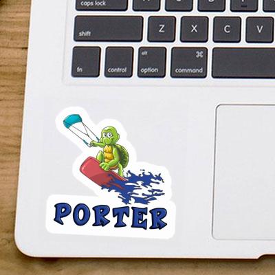 Sticker Kitesurfer Porter Gift package Image