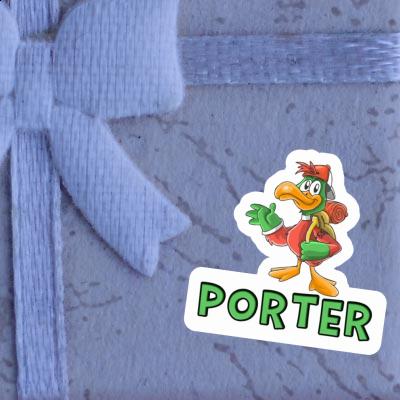 Porter Sticker Hiker Image
