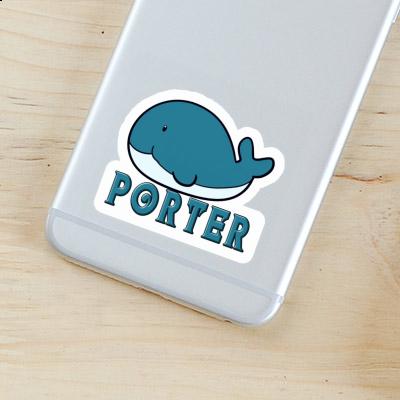 Sticker Porter Whale Notebook Image