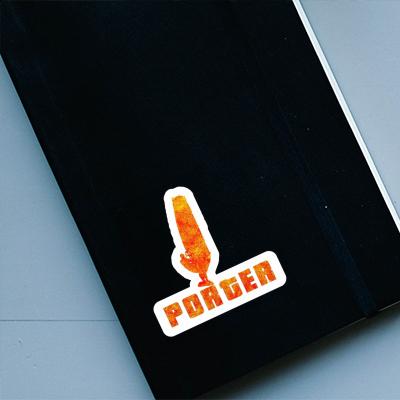 Sticker Porter Windsurfer Notebook Image
