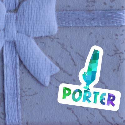 Aufkleber Porter Windsurfer Gift package Image