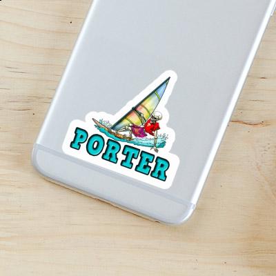 Sticker Windsurfer Porter Image