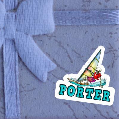 Sticker Porter Surfer Gift package Image