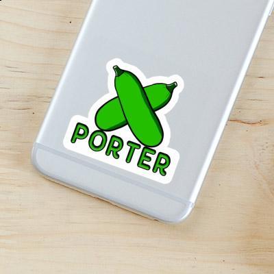 Porter Sticker Zucchini Notebook Image