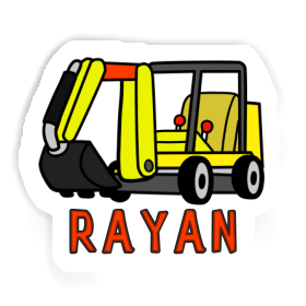 Aufkleber Minibagger Rayan Image