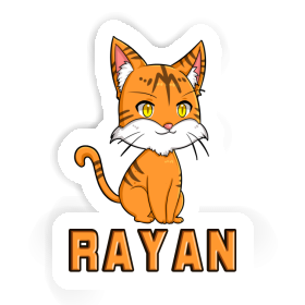 Autocollant Rayan Chat Image
