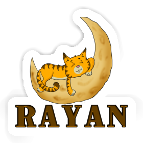 Rayan Autocollant Chat Image