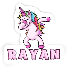 Licorne Autocollant Rayan Image