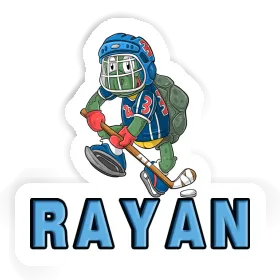 Hockey Player Sticker Rayan Image