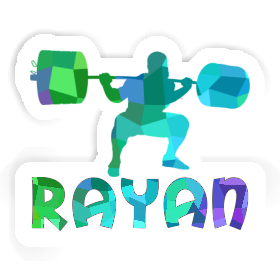 Rayan Autocollant Haltérophilie Image
