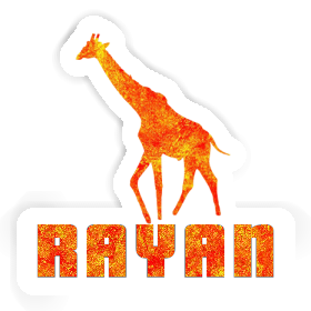 Giraffe Aufkleber Rayan Image