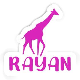 Rayan Aufkleber Giraffe Image