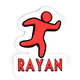 Coureur Autocollant Rayan Image