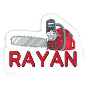 Kettensäge Aufkleber Rayan Image