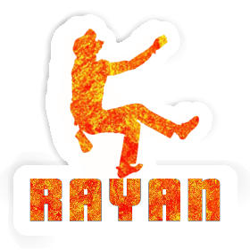 Sticker Kletterer Rayan Image