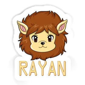 Rayan Aufkleber Löwe Image