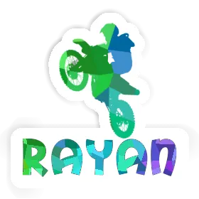 Sticker Motocross-Fahrer Rayan Image