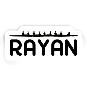 Aufkleber Ruderboot Rayan Image