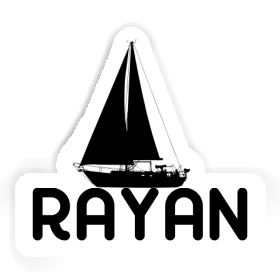 Aufkleber Rayan Segelboot Image