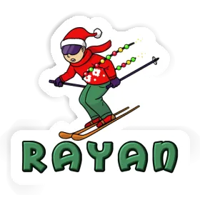 Sticker Rayan Skifahrer Image