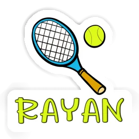 Autocollant Raquette de tennis Rayan Image